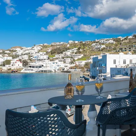 Mykonian Old Port With Sea View 아파트 *